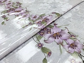 картинка Клеенка ПВХ на тканевой основе "ГЛЯНЕЦ"0,26мм 1,37*20м мод. STS5446-2 — Великий Путь