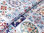 картинка Клеенка ПВХ на тканевой основе "ГЛЯНЕЦ" 0,26мм*1,37*20м, мод.STS5423-1 (вывод) — Великий Путь