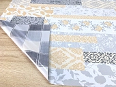 картинка Клеенка ПВХ столовая двухсторонняя Double Print 0,2*1,37*20м, ПВХ мод. ST5592-2/5074-5 — Великий Путь