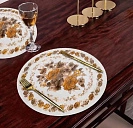 картинка Термосалфетка без основы  круглая с цветным принтом, толщина 0,47мм*38см (в ассортименте)/300шт — Великий Путь