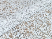 картинка Клеенка ПВХ без основы Ажурная Лайт 1,37*20м, БЕЛЫЙ, мод.LS-009В — Великий Путь