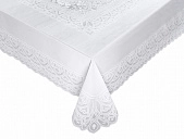 картинка Скатерть в рулоне мод. CS-335 БЕЛАЯ 1,2*16м (10 шт. в рулоне 120*160 см) — Великий Путь
