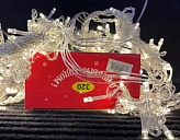 картинка Светодиодная гирлянда "Штора" 3*2,5м, 192 ламп, теплый белый, прозр провод, с переходн, 8 реж/40шт — Великий Путь