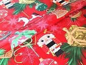 картинка Клеенка ПВХ на тканевой основе "ГЛЯНЕЦ" 0,26мм*1,37*20м, мод.STS5942-1 — Великий Путь