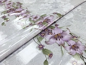 картинка Клеенка ПВХ на тканевой основе "ГЛЯНЕЦ"0,26мм 1,37*20м мод. STS5446-2 — Великий Путь