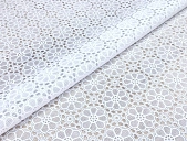 картинка Клеенка ПВХ без основы ажурная 1,37*20м, БЕЛЫЙ, мод. TR-621 — Великий Путь