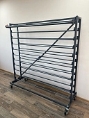 картинка Стенд для демонстрации клеенки "Клеенка 22" (резак,колеса 100мм) — Великий Путь