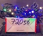 картинка Светодиодная гирлянда "Световая лента", 5м, 40л, черный пров, с переходн, 8 реж, мультицвет/100шт — Великий Путь