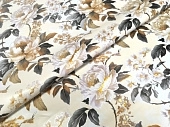 картинка Клеенка ПВХ на тканевой основе "ЦВЕТЫ/FLOWERS", 1,37*20м, мод. LM-501FB — Великий Путь