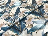 картинка Клеенка ПВХ на тканевой основе "ГЛЯНЕЦ"0,26мм 1,37*20м мод. STS5719-2 — Великий Путь