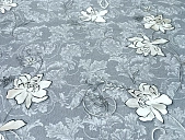 картинка Клеенка ПВХ лазерная на тканевой основе "Жемчуг с принтом" 1,37*20м, мод.TS-10DB  — Великий Путь