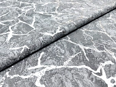 картинка Клеенка ПВХ лазерная на тканевой основе "Жемчуг с принтом" 1,37*20м, мод.TS-17AB — Великий Путь