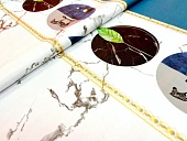 картинка Клеенка ПВХ на тканевой основе MOДEРН 1,37*20м мод. ST5208-1 — Великий Путь