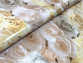 картинка Клеенка ПВХ на тканевой основе "ГЛЯНЕЦ" 0,26мм*1,37*20м ,мод.STS2379-3 — Великий Путь