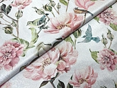 картинка Клеенка ПВХ на тканевой основе ЛЮРЕКС/LUREX 1,37*20м., мод. PW195-001-XR712 — Великий Путь