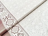 картинка Клеенка на тканевой основе с PU покрытием ШИК/ELEGANCE1,37*20м, мод.PSPU-PL4002 — Великий Путь
