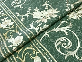 картинка Клеенка ПВХ лазерная на тканевой основе "Жемчуг с принтом" 1,37*20м, мод.TS-06DF — Великий Путь