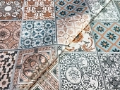 картинка Клеенка на тканевой основе с PU покрытием ШИК/ELEGANCE 1,37*20м, мод. PU-PLNT32901  — Великий Путь