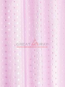 Штора для ванной Бриллиант полиэстер (розовая) 180*180см мод.WLE-YJ13/48