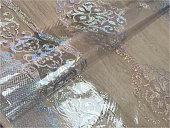 картинка Клеенка прозрачная "Грация" 0,17 мм 1,40*20м мод.9015B — Великий Путь