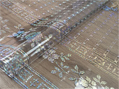картинка Клеенка прозрачная "Грация" 0,17 мм 1,40*20м мод. 9002B — Великий Путь