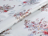 картинка Клеенка лазерная на тканевой основе "Жемчуг с принтом" 1,37*20м, мод.LS-8183A-W — Великий Путь